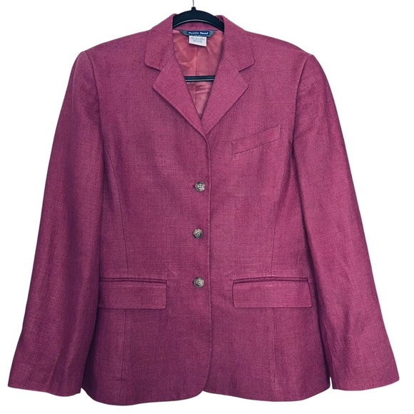 Austin Reed 100% Linen Blazer Size 12 - Picture 1 of 10